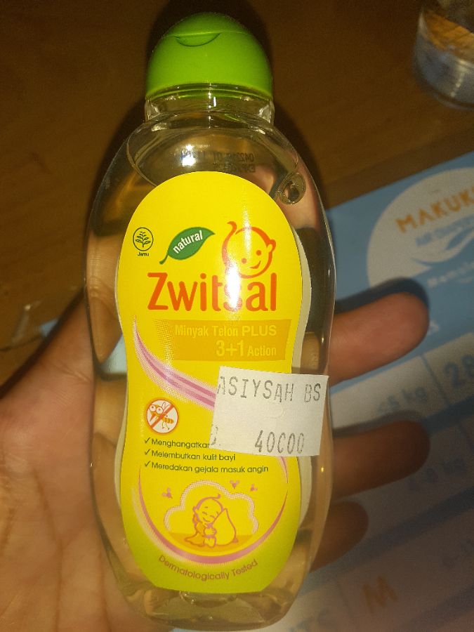 Zwitsal minyak telon plus 3+1 100ml