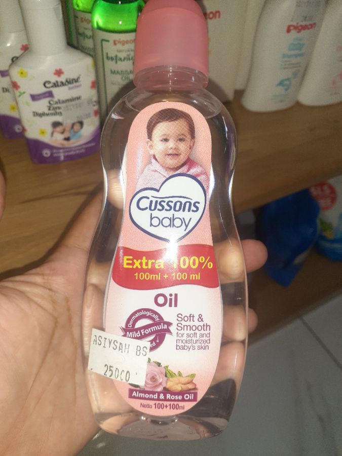 Cussons baby oil 100ml+100ml