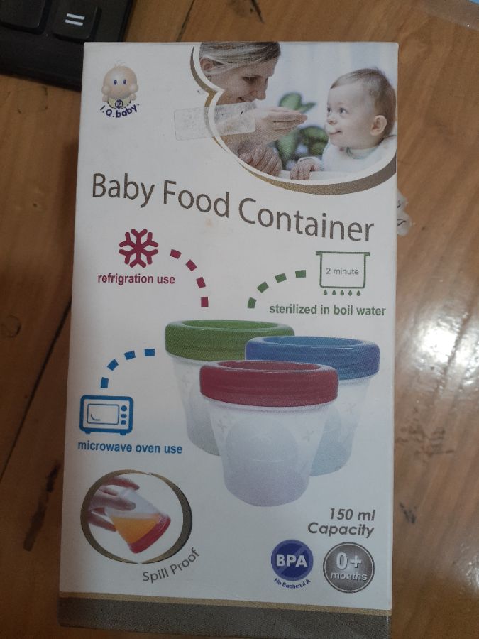 I.Q baby food container 150ml
