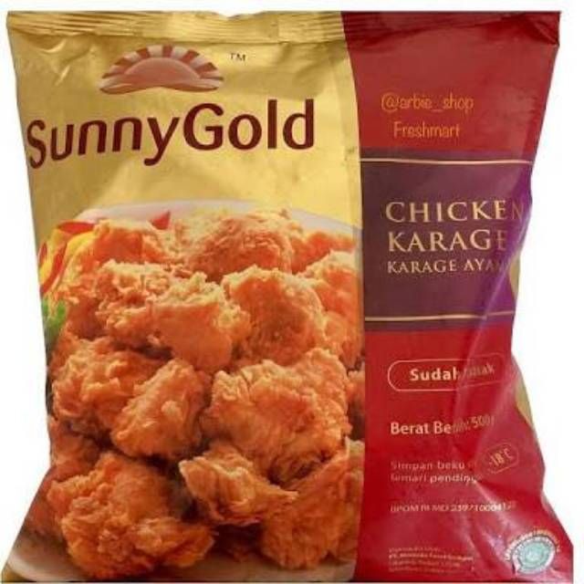 Sunny gold chicken karage 500 gr