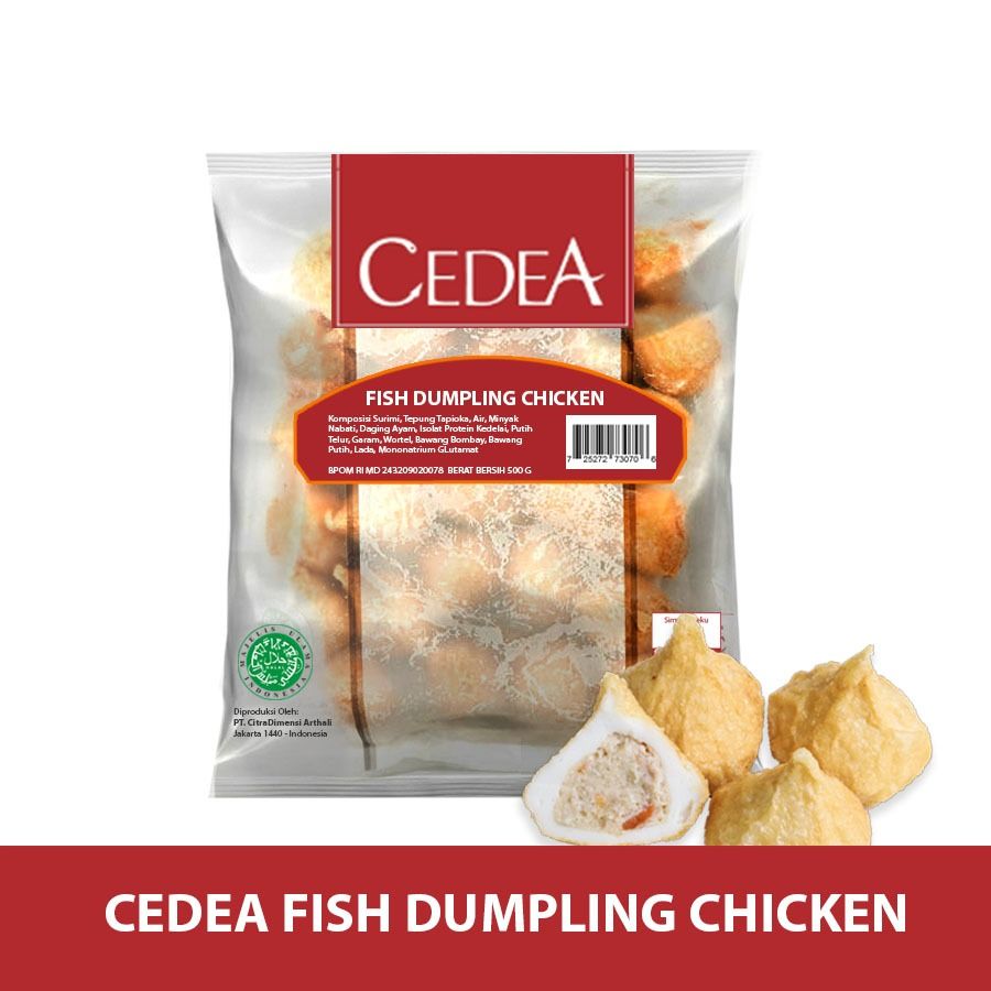 Cedea Fish Dumpling Chicken 500 gr