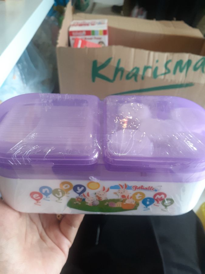 Reliable tempat bedak double 
