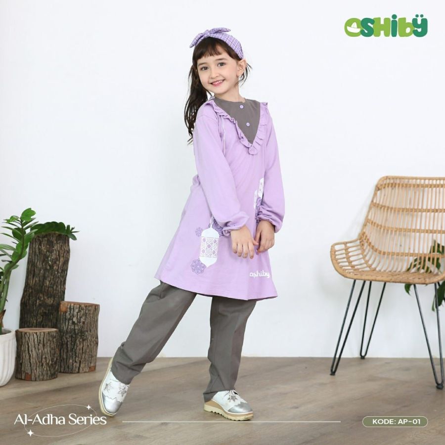 Set oshiby adha girl lilac
