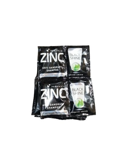 ZINC BLACK SHINE HITAM SACHET