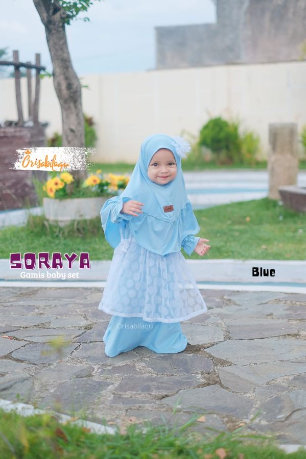 Gamis orisabiilaqu soraya Biru