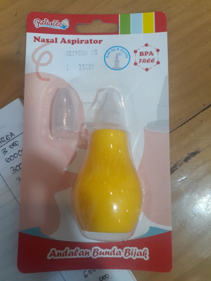 Reliable nasal aspirator