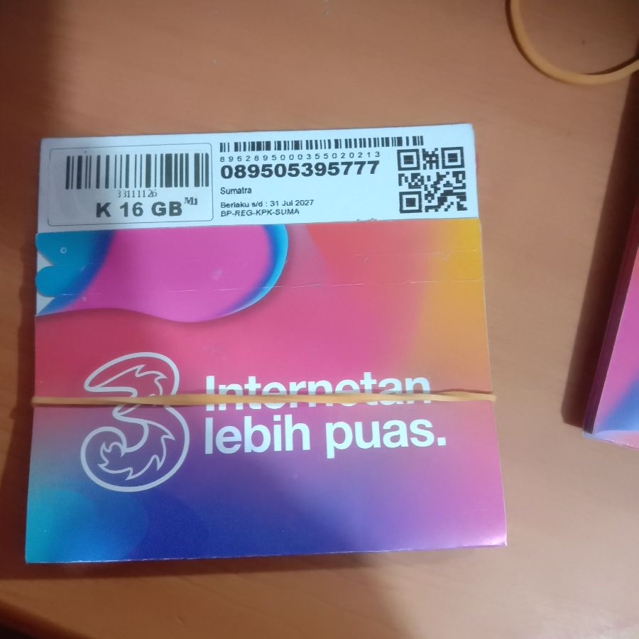 Kartu Tri 13 Gb 30Hari