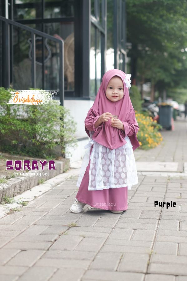 Gamis orisabiilaqu soraya lilac