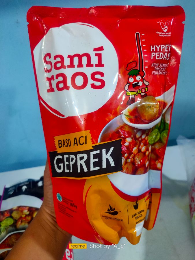 Sami Raos geprek 