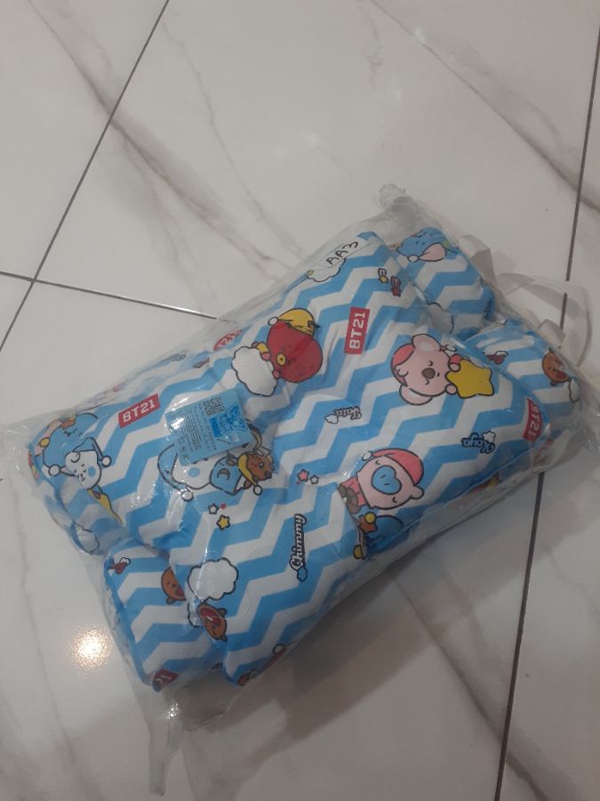 Bantal set 2 guling 1 peang mesno