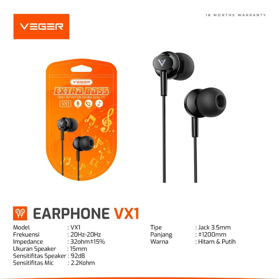 HF VEGER VR X1