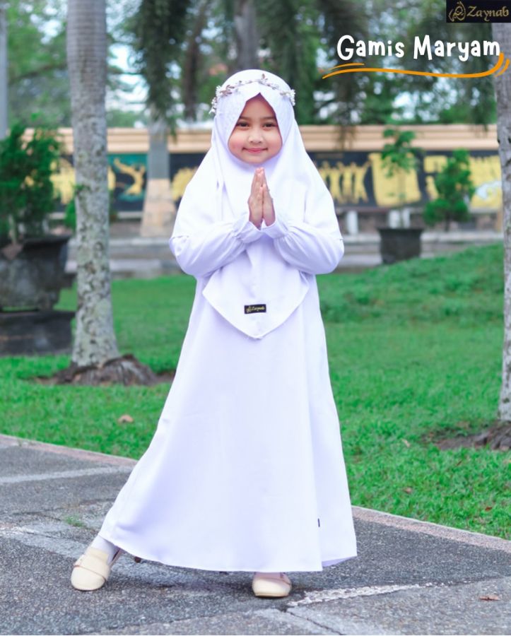 GAMIS MARYAM WHITE 