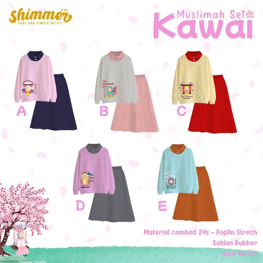 Set shimmer kawai