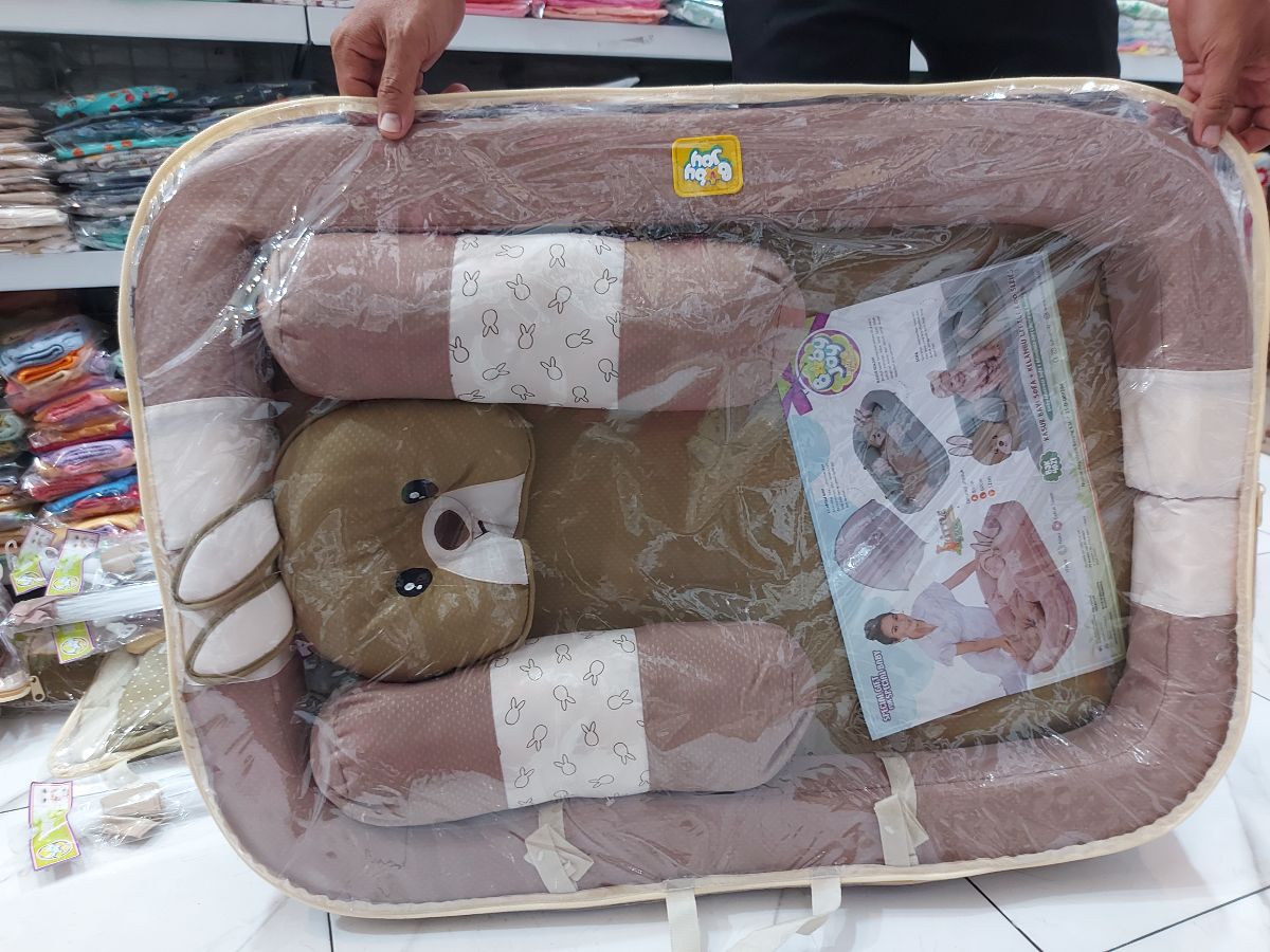 Kasur bayi sofa+kelambu little roo