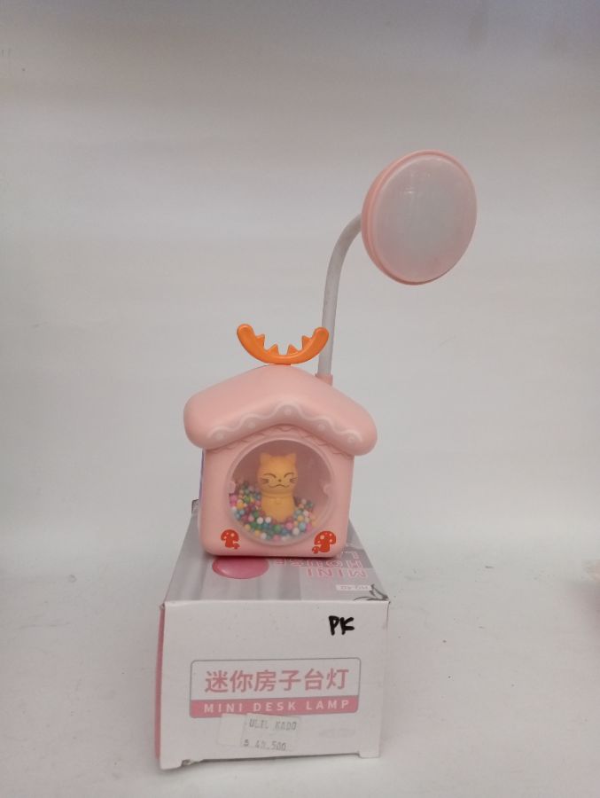 MINI HOUSE LAMP/ KARAKTER/ PINK