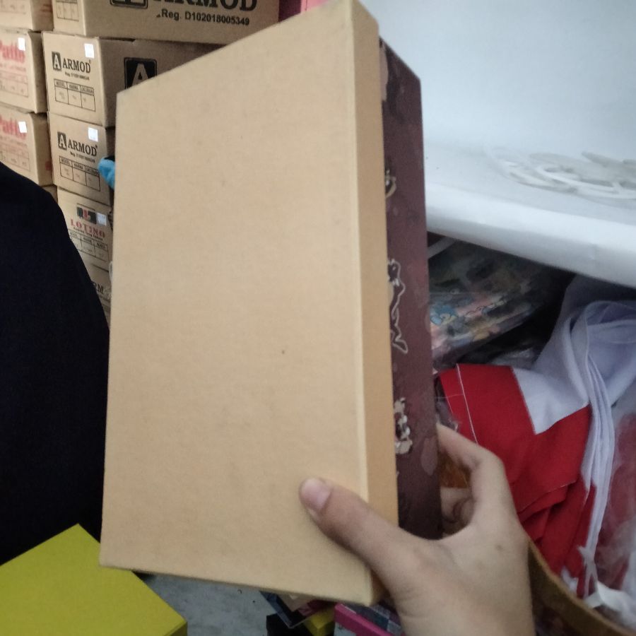 BOX KADO 25X10X6 CM/ CREAM