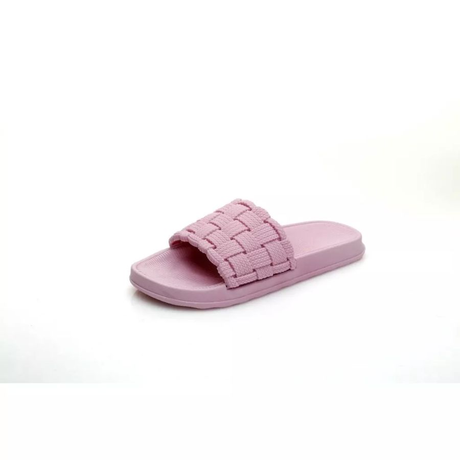  V202-A42 WONDERLY Sandal Jelly Wanita Wonderly / Sendal Selop Karet Wanita / Sandal Slides Wanita / Sandal Rajut Wanita / Sendal Slides / Sandal Rumah Karet / Sandal Santai Variasi: DUSTY,36/37 (23.8