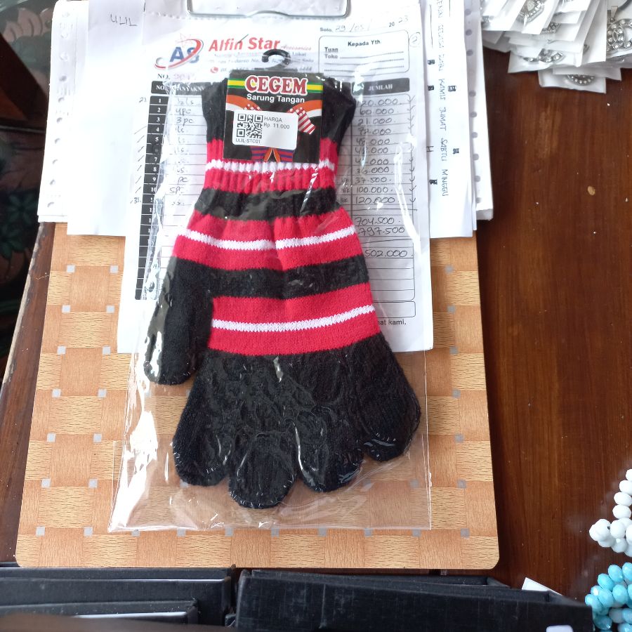 SARUNG TANGAN KAIN CEGEM WARNA