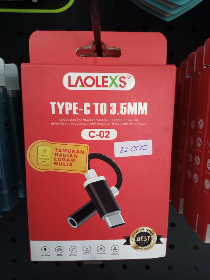 Audio adapter/LAOLEX C-02/type-c