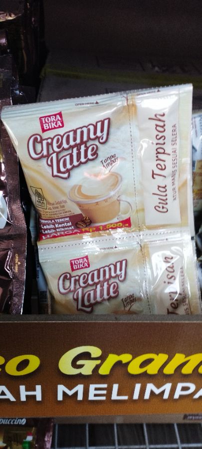 Torabika creamy latte