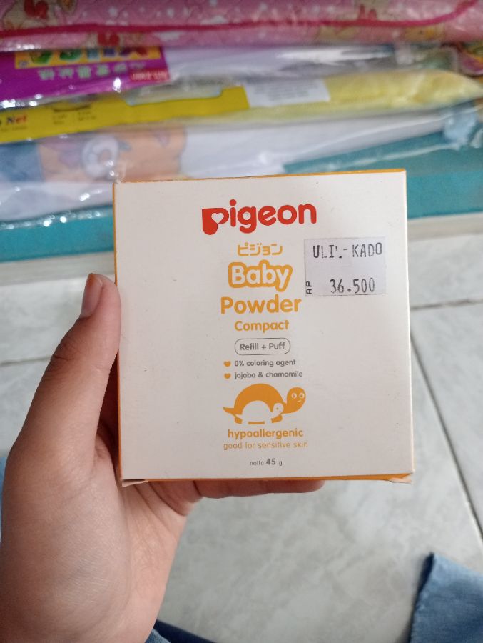 Pigeon Baby Powder/ Compact Refill