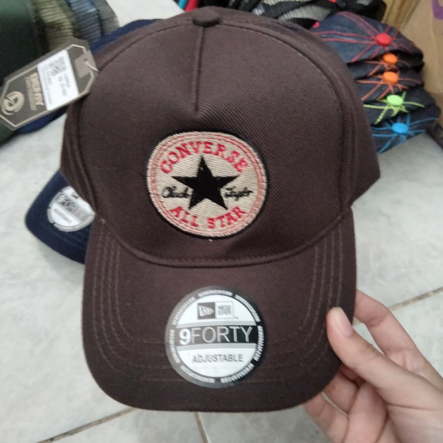 Topi Trucker Bordir Converse 