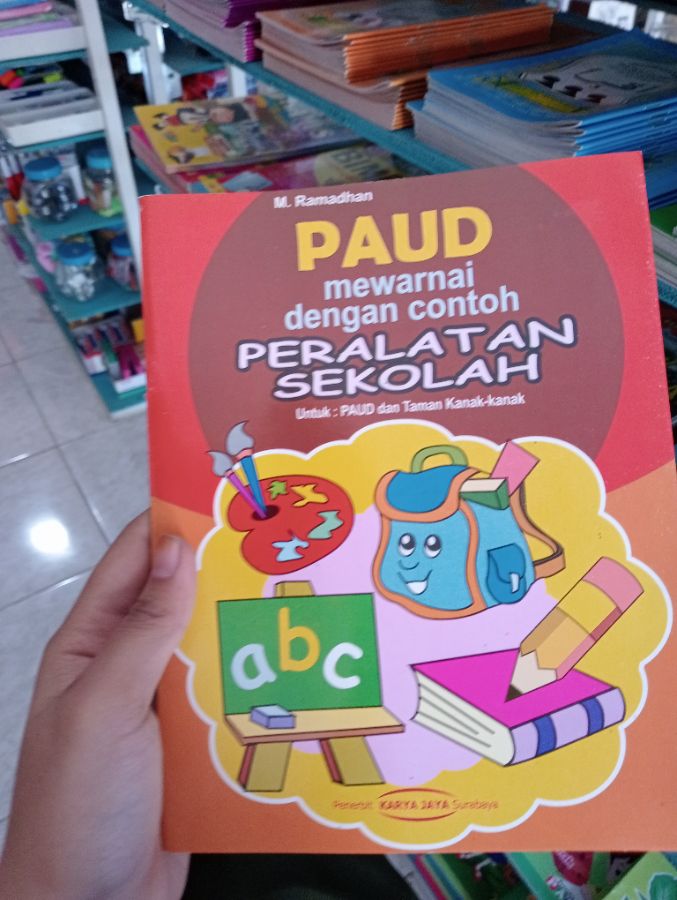 KJ-Mewarnai Peralatan Sekolah 