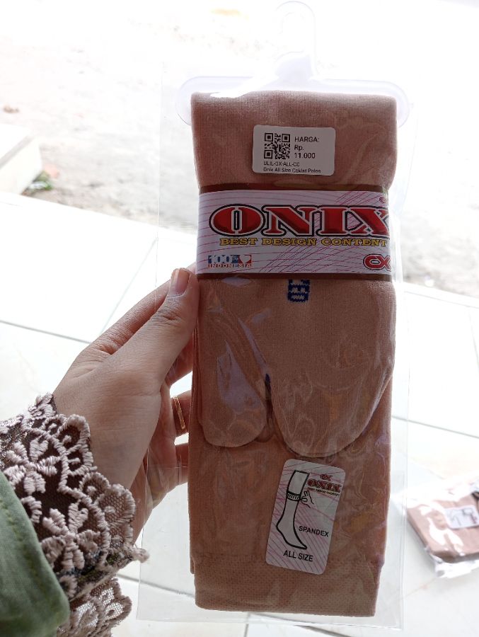 Onix All Size Coklat Polos