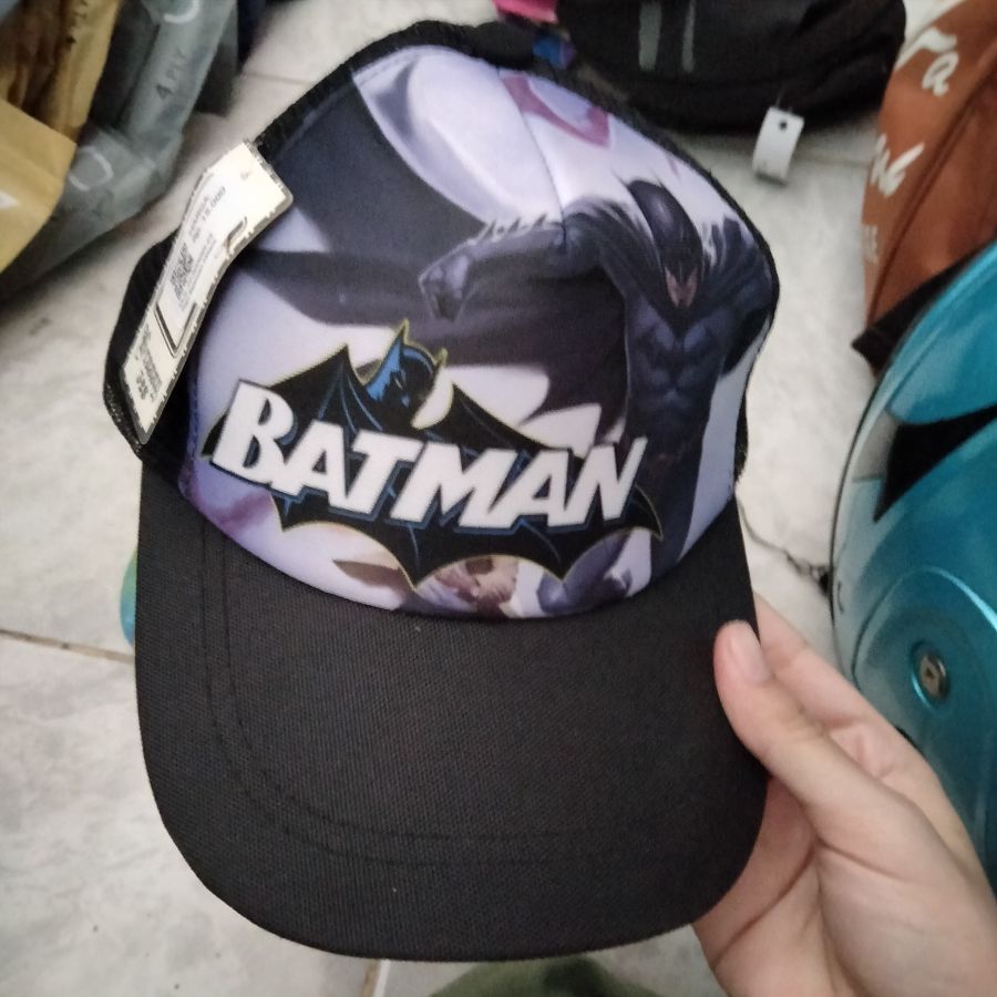 Topi Batman Hitam