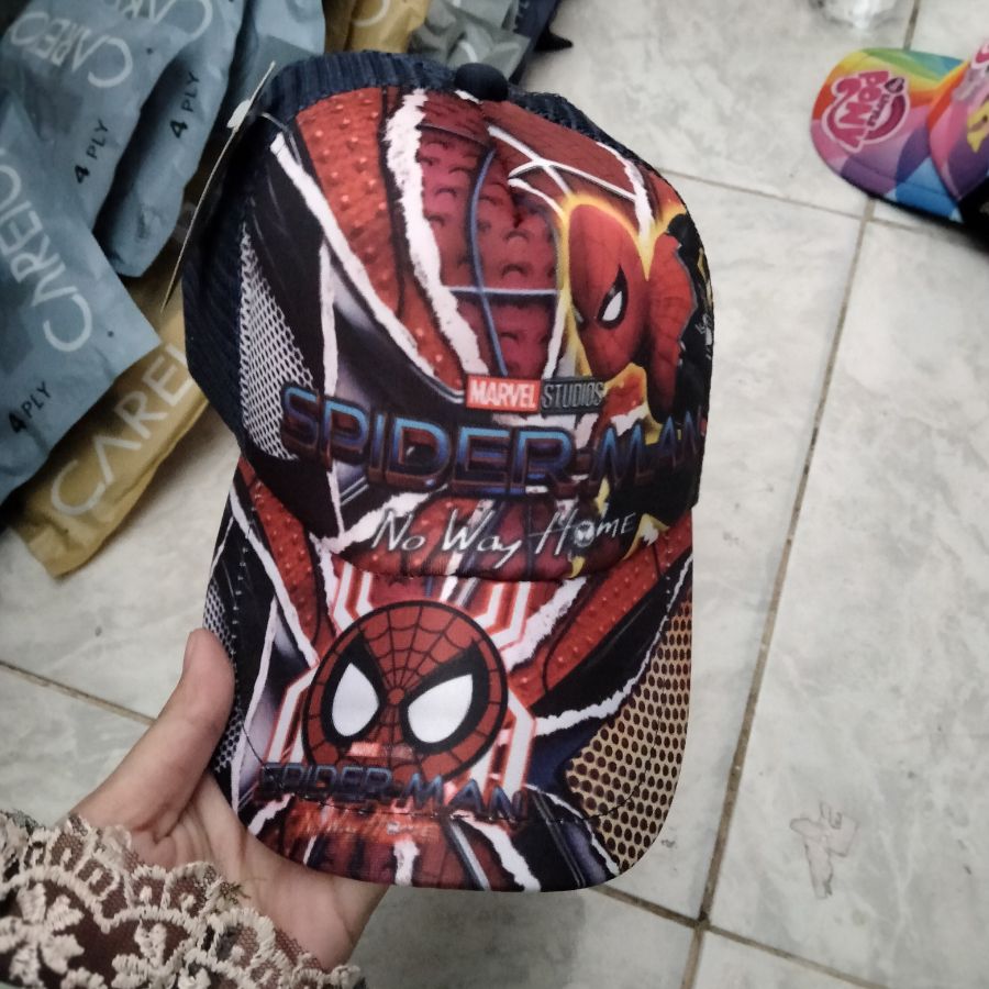 Topi Marvel Spiderman Navy 