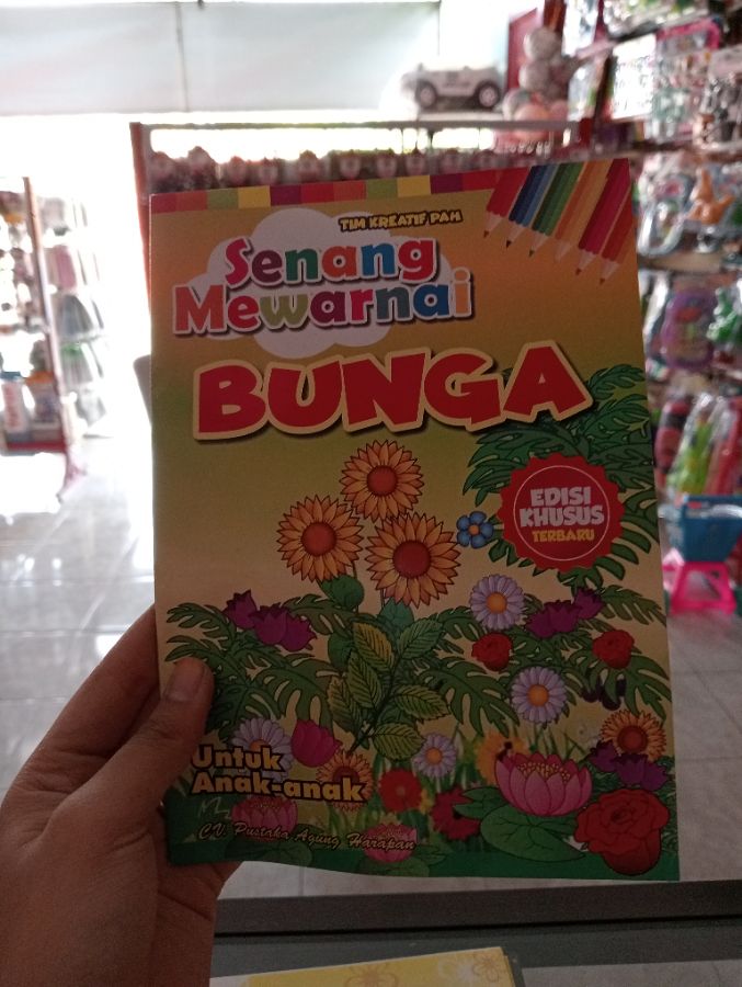 Senang Mewarnai Bunga 32