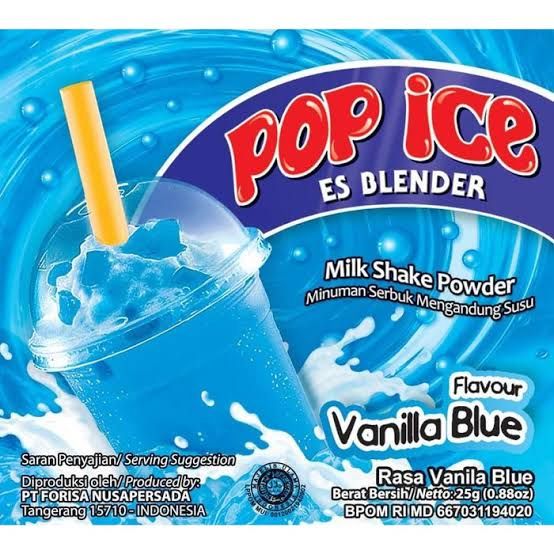 POP ICE VANILLA BLUE