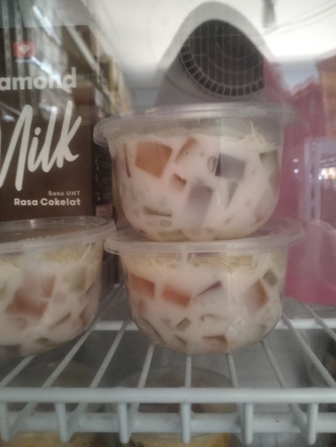 Salad puding