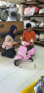 M 288 Pink Motor Vestic No Garansi 