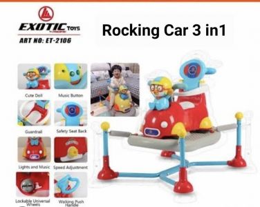 ET 2106 Merah Exotic Rocking Car