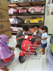 M 288 Merah Motor Vestic no Garansi