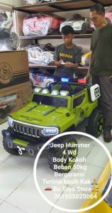 Pj 8602 Hijau Jeep Hummer 4 WD