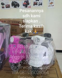 M 788 Pink Motor Mini Vespa Lisensi no Garansi