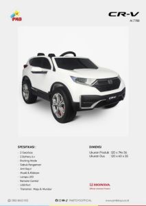 M 7788 Putih Mobil Honda CRV Double Dinamo Lisensi no Garansi