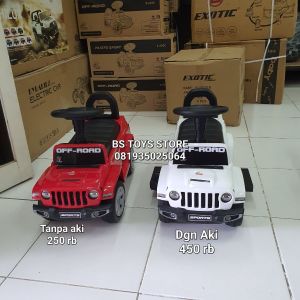 K 601C Merah Mini Rubicon Off-Road no Garansi