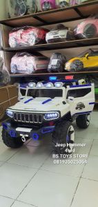 PJ 8602 Putih Jeep Hummer 4 WD