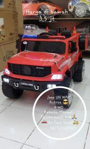 YKT 5688 Merah Jeep UN War 4 WD