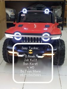 YKT 1166 Merah Jeep Tanker 4 WD