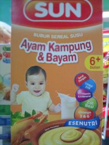SUN 6+ Ayam Kampung & Bayam