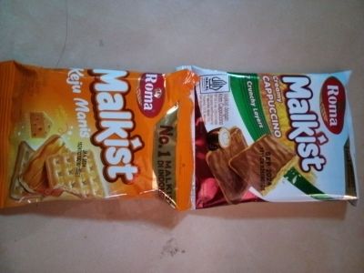 Roma Malkist 18gr (Keju Manis/capucino)