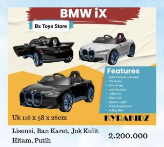 Kyz 56 Hitam BMW i4 Lisensi