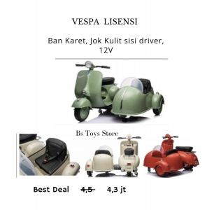 Kyz 50 Merah Vespa Lisensi