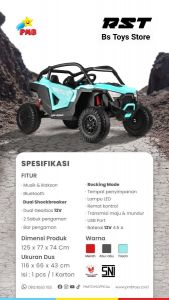 M 9288D Tosca Jeep RST Double Dinamo No Garansi