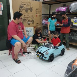 Ykt 06 Biru Mini Cooper Import Ban Karet