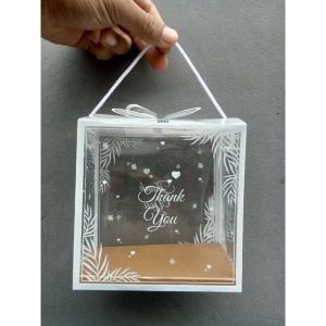 mika souvenir polos 8x8x17 - mika motif untuk souvenir - kemasan souvenir - kemasan kado - souvenir